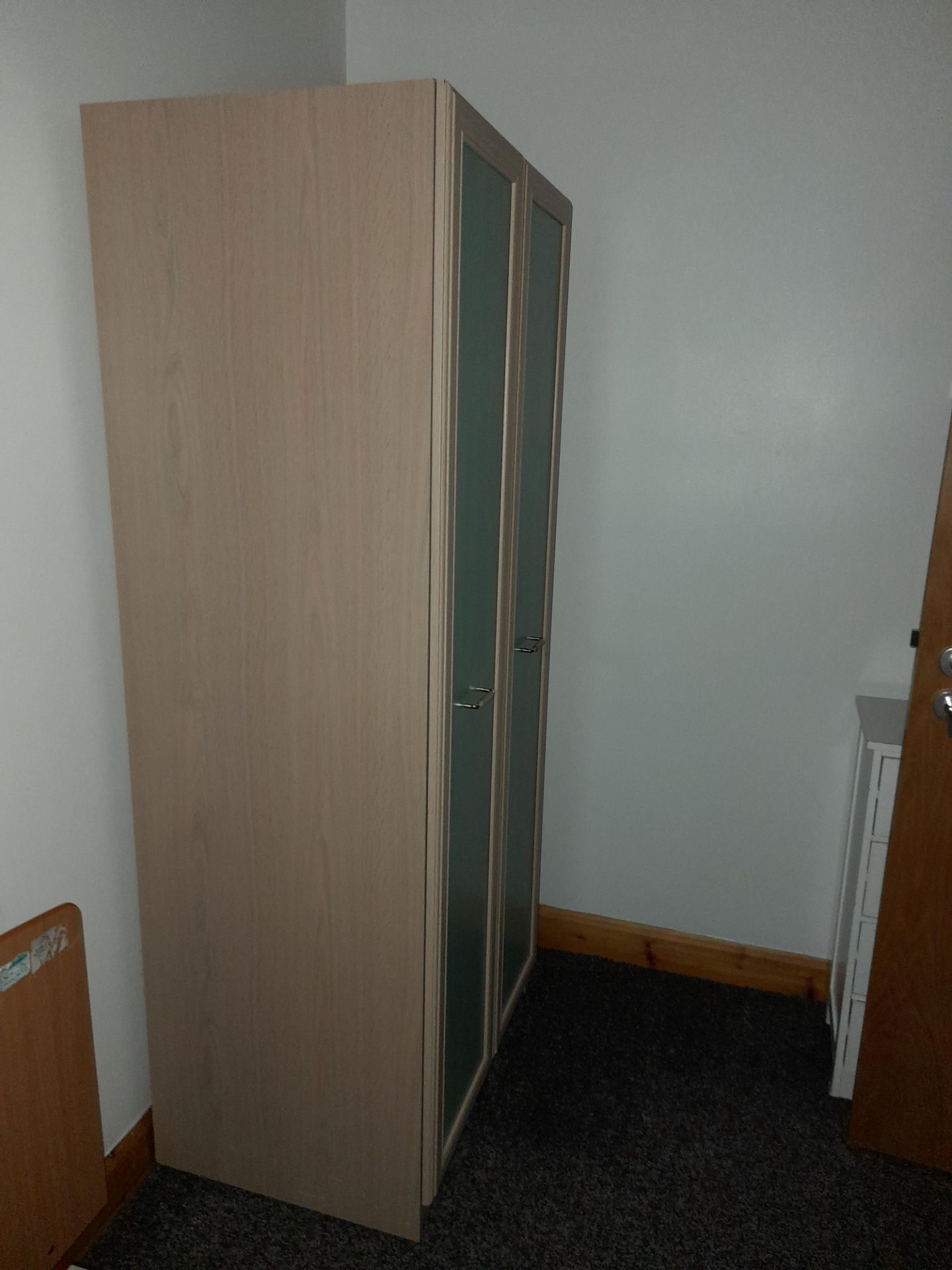 Contents of Bedroom 30 to include; Profile bed, Wardrobe, Chest of Drawers, Easy Chair, overbed - Image 3 of 3