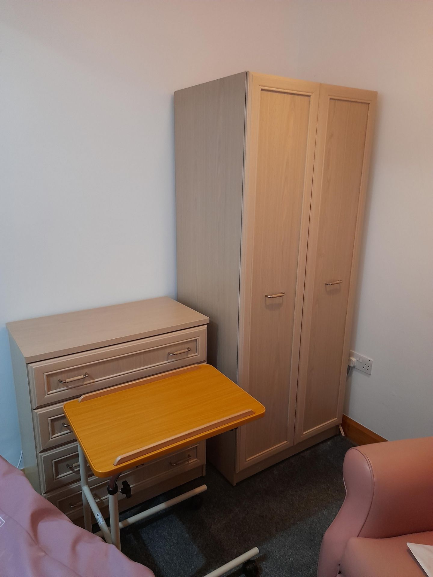 Contents of Bedroom 11 to include; Profile bed with Mattress, Wardrobe, Chest of Drawers, Bedside - Image 3 of 3