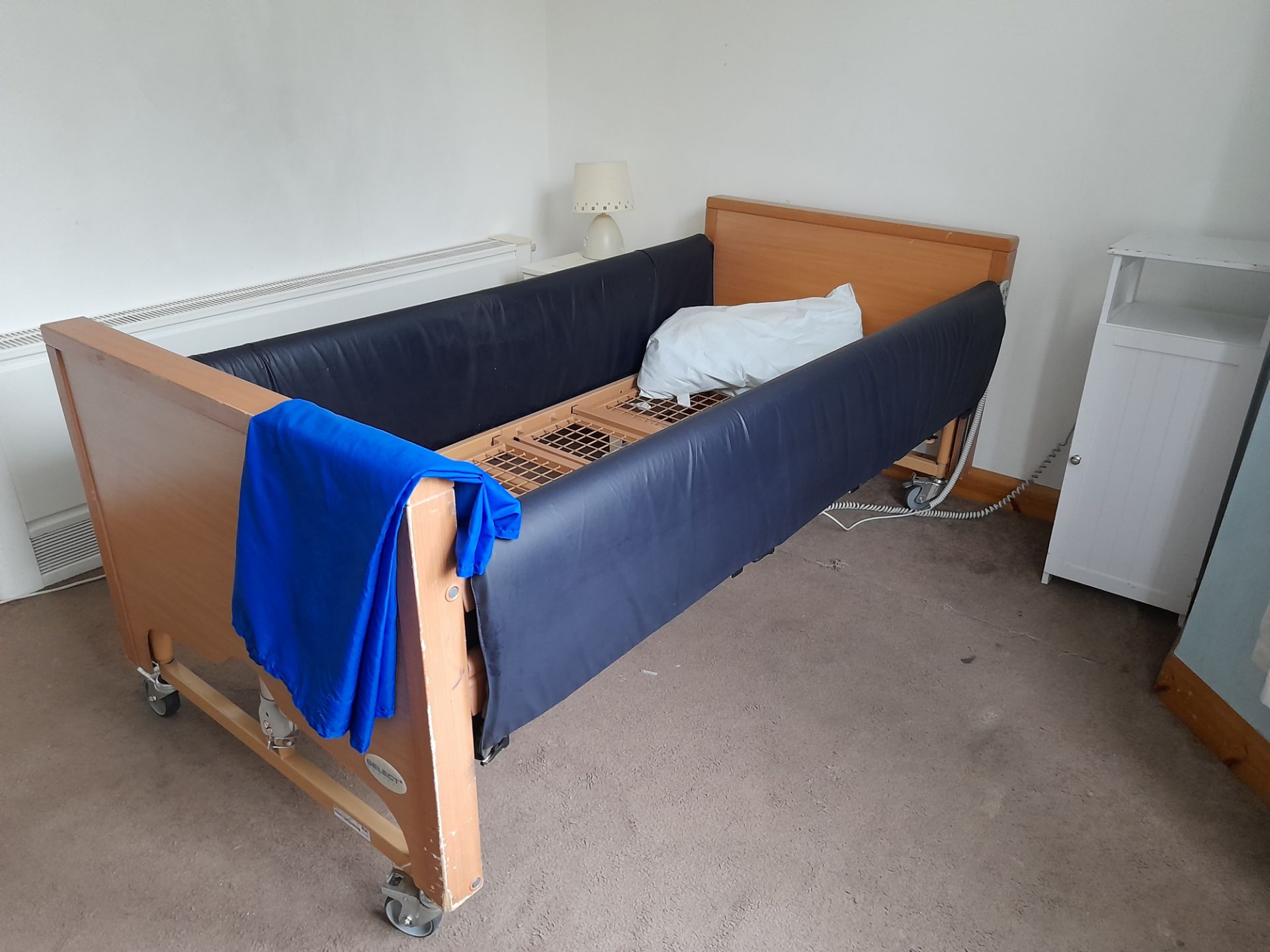 Contents of Bedroom 33 to include; Profile bed, Wardrobe, Chest of Drawers, Bedside Cabinet, - Image 2 of 4