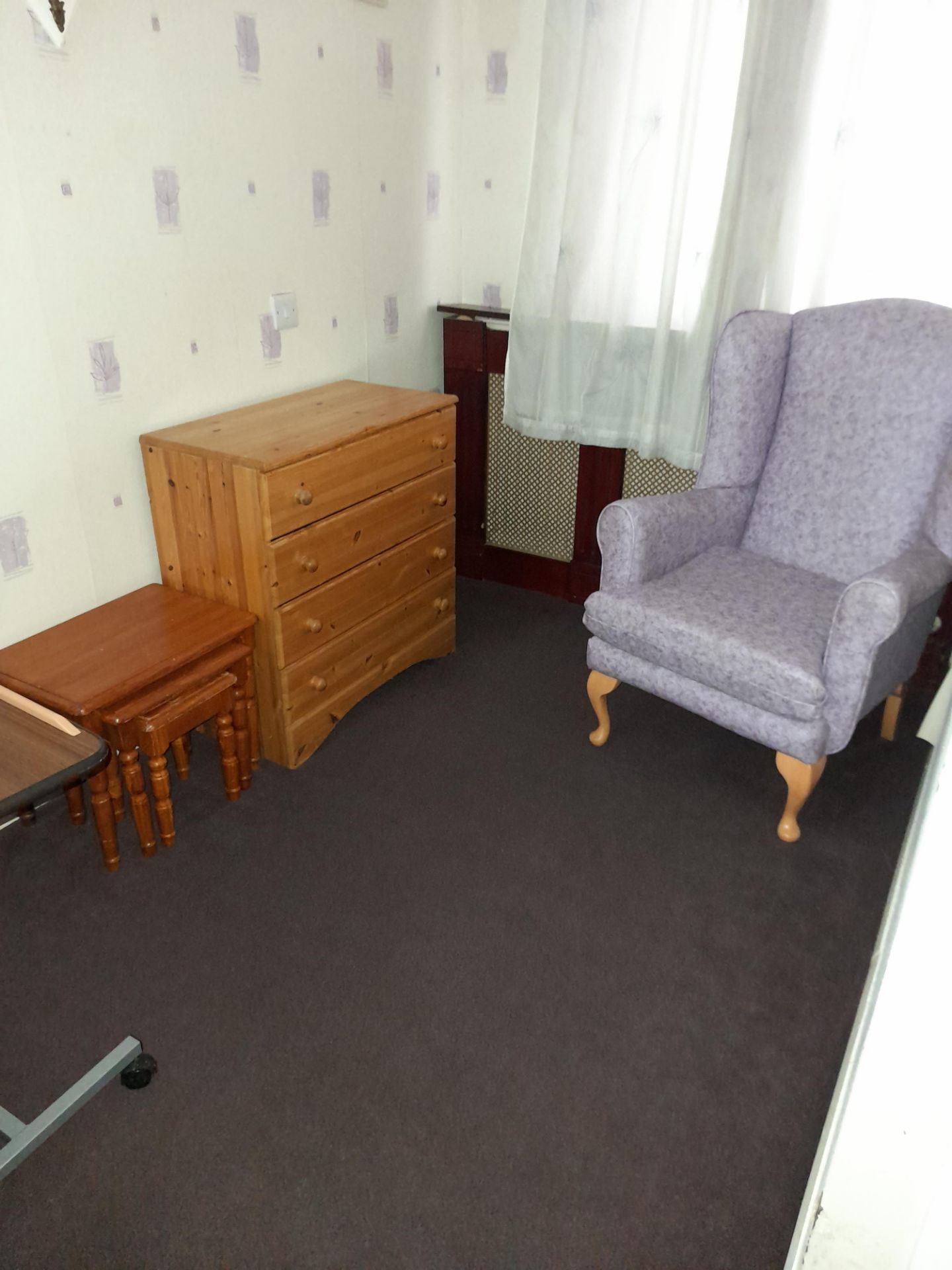 Contents of Bedroom 10 to include; Profile bed with Mattress, Wardrobe, Chest of Drawers, Bedside - Image 3 of 3