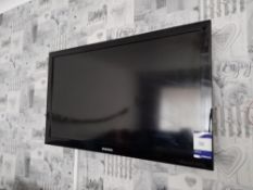 Samsung wall mounted Television