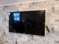 Blaupunkt 49” Flatscreen Wall Mounted Television,