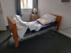 Contents of Bedroom 22 to include; Profile bed with Mattress, Wardrobe, Chest of Drawers, Bedside