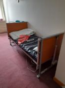 Contents of Bedroom 18 to include; Profile bed with Mattress, Wardrobe, Chest of Drawers, Bedside
