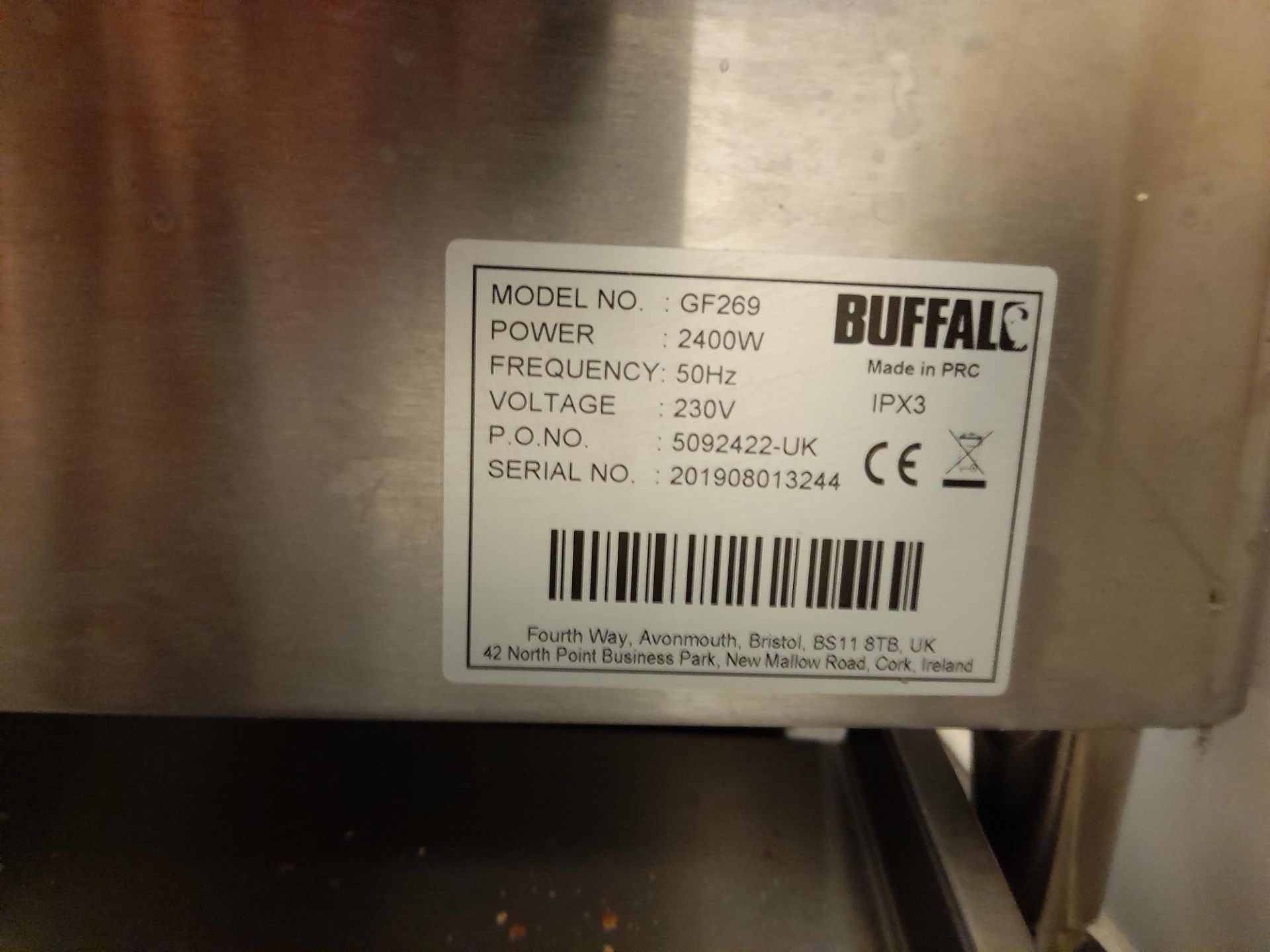 Buffalo GF269 Double Slice Conveyor Toaster - Image 2 of 3