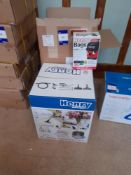 Henry Allergy vacuum cleaner, with box of spare ba