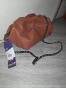 Maviya “Harmony Mini” Brown Small Slouchy Bag for Shoulder or Cross Body Wear with Faux Suede Lining