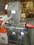 Migatronic mig 445 welder with MWF8 wire feed unit.