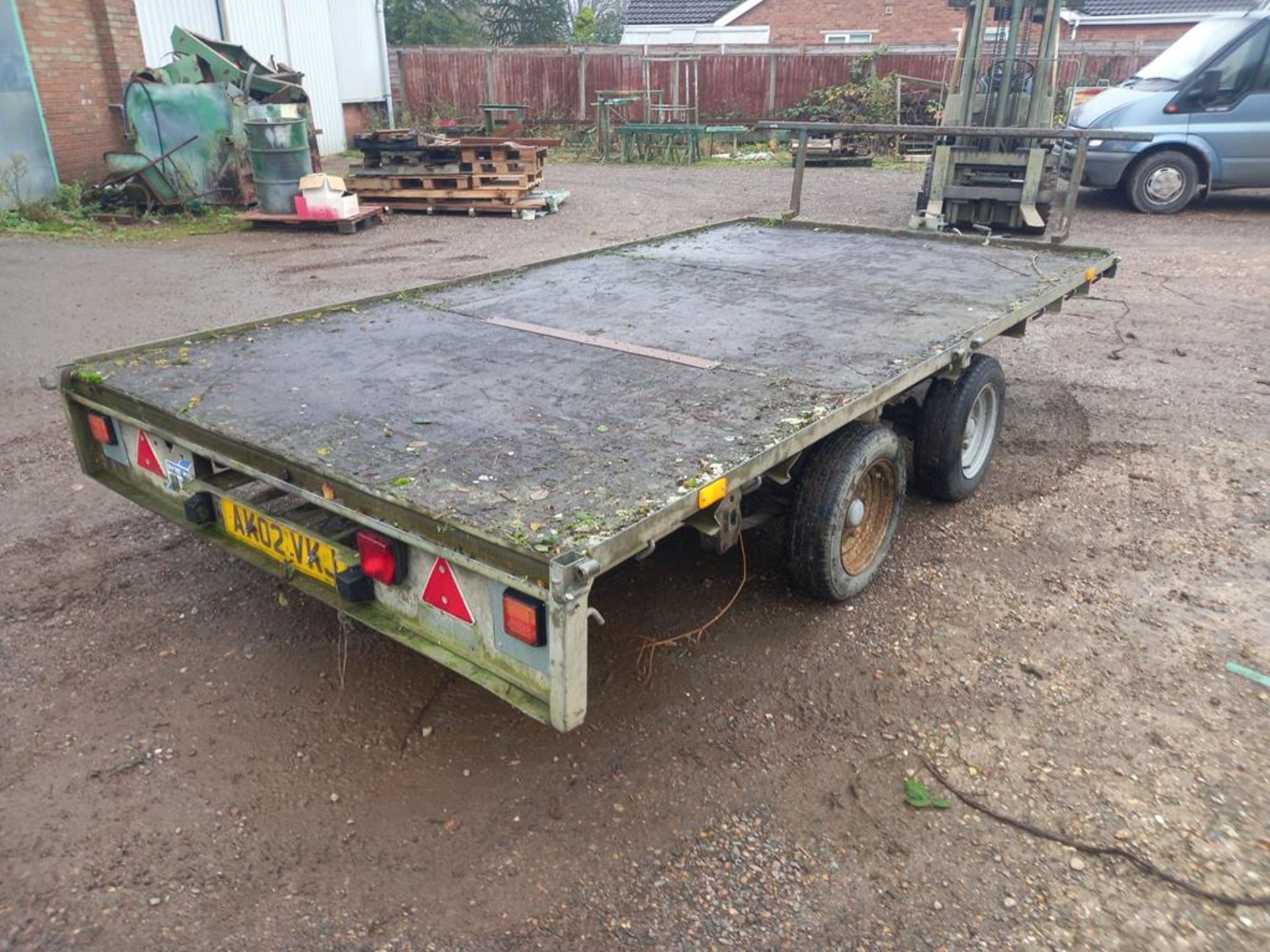 Ifor Williams Twin Axle Flatbed Tractor - Image 2 of 6