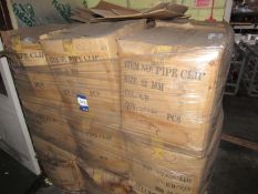 Approx. 36,000 32mm pipe clips to pallet Location- Elitebliss, Gingerbread Mill, Haincliffe Rd,