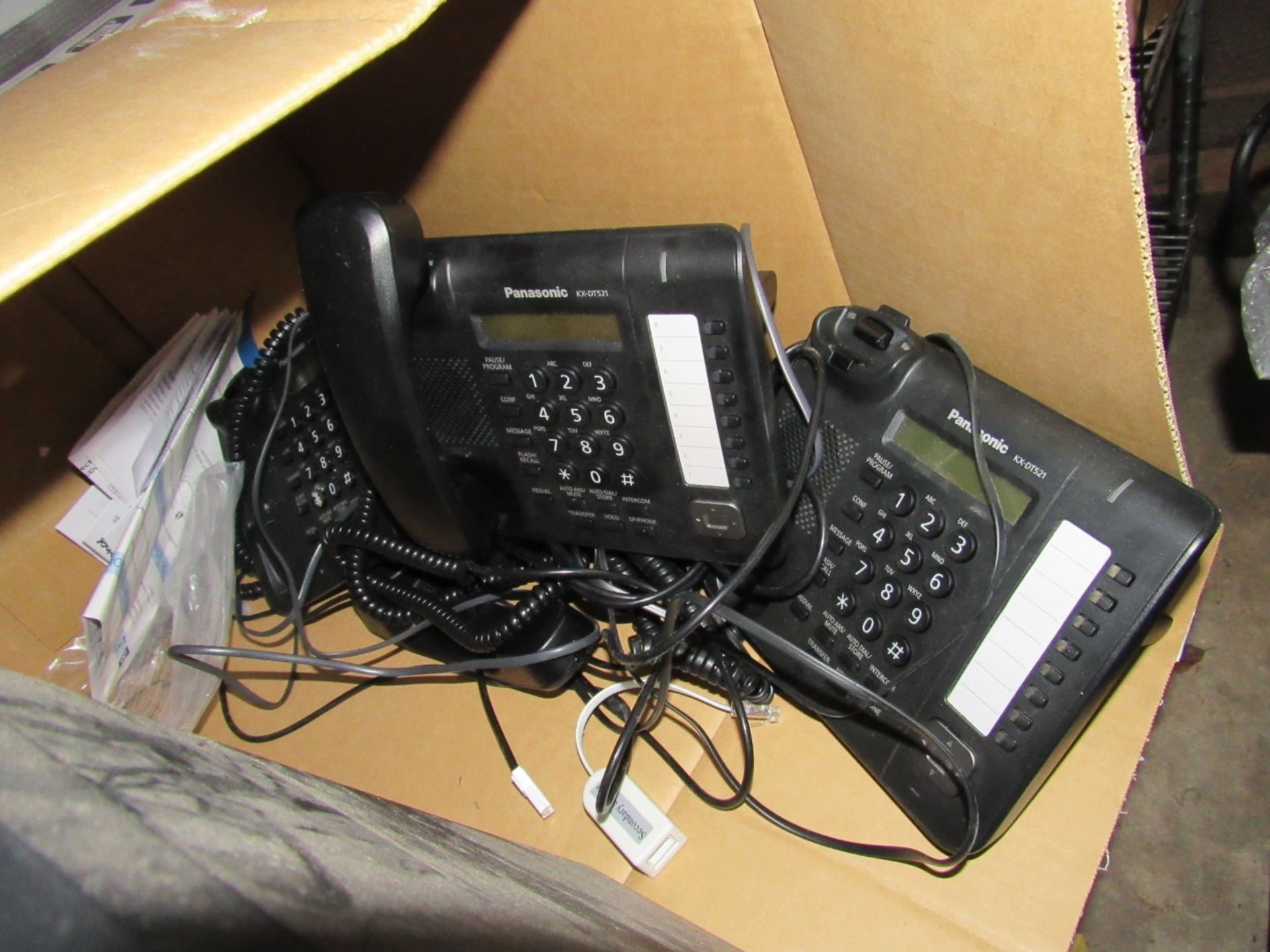 Panasonic KX-NS700 Phone System, with 4 Panasonic KX-DT521 Phones. Located at Bradford, BD9 - Image 2 of 2