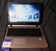 HP Probook 450 G3 Laptop, Intel i5-6200, 4GB Ram, 444GB Hard Drive, Windows 10, Charger and Bag,