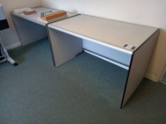 3 Desks and Chair