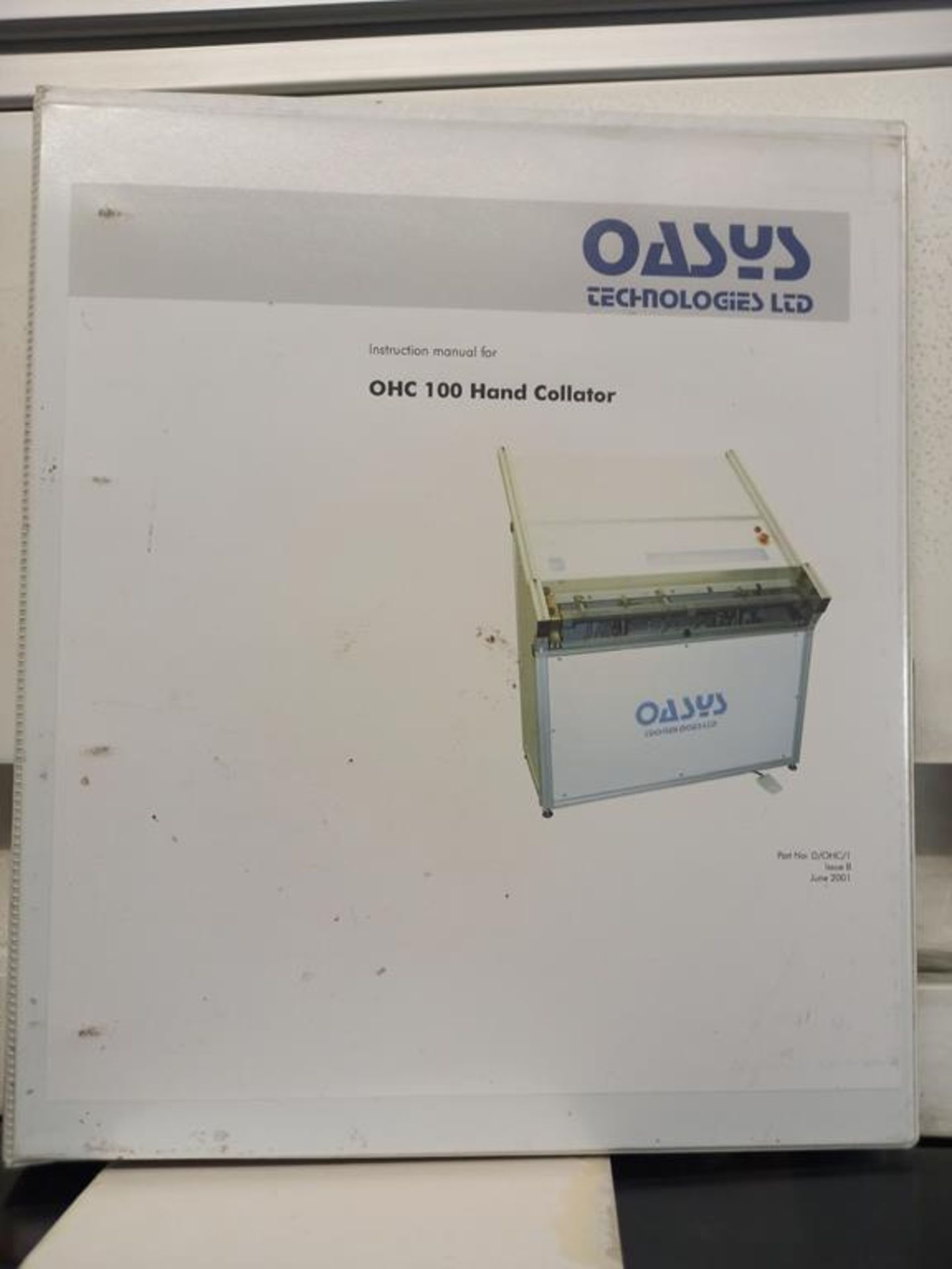 Oasys OCL 100 Hand Collator/PVC Sheet Welder - Image 2 of 2