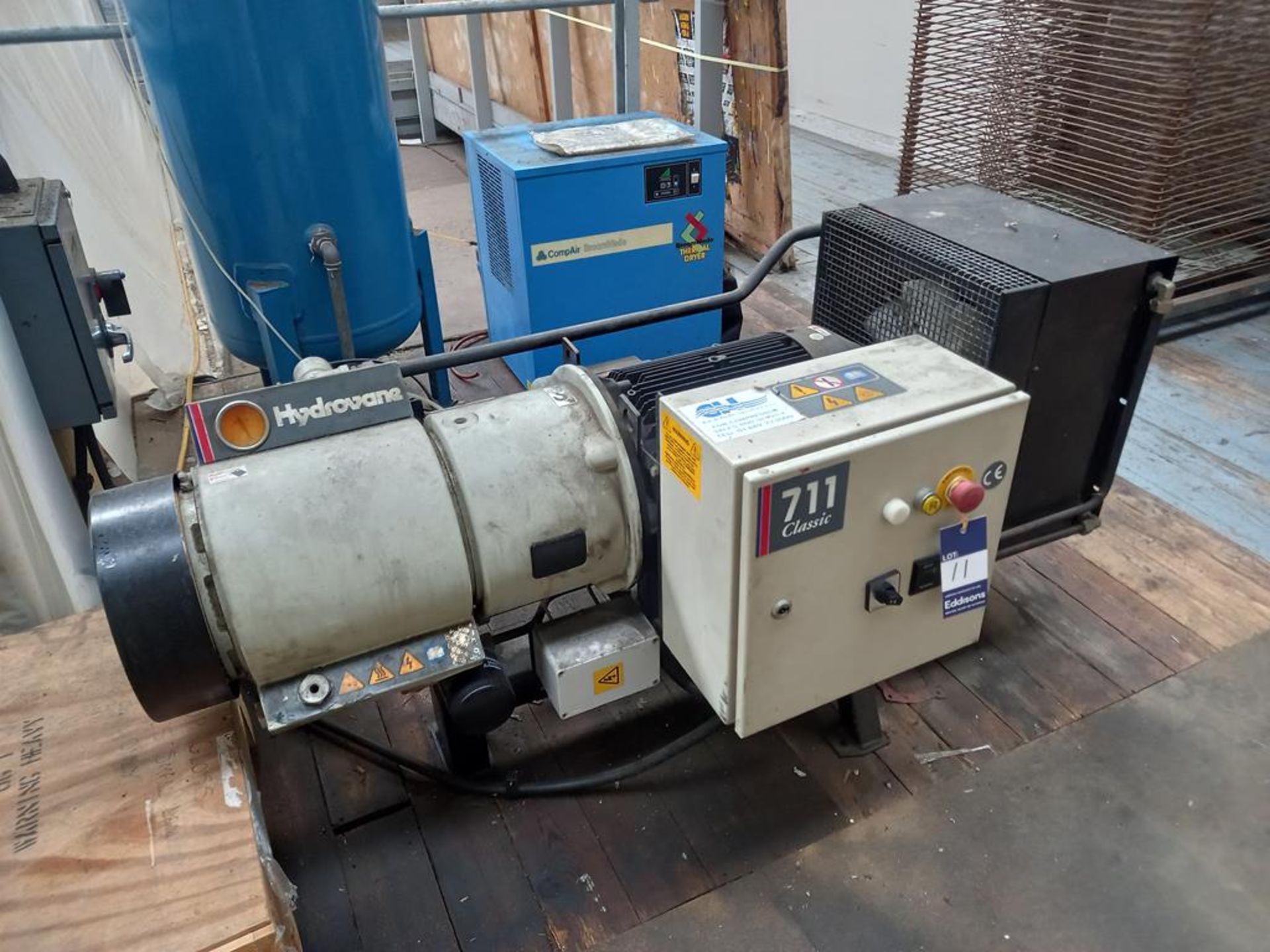 Hydrovane Compressor, Dryer and Air Receiver - Image 2 of 4