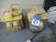 2x Various 110volt Transformers