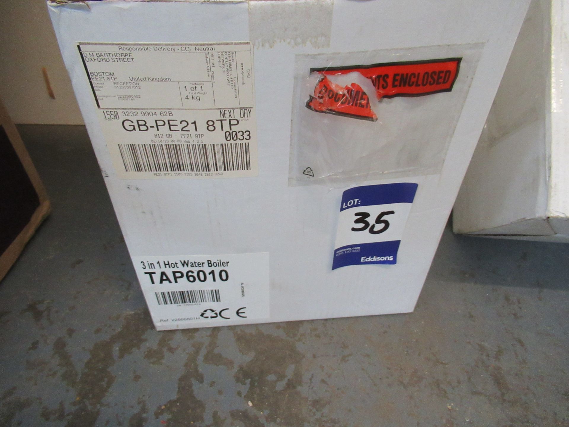 Tap60 10 3-in-1 Hot Water Boiler (unused/boxed)