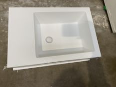 Pure Acrylic Solid Surface Sink