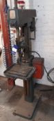 Pollard 100A/1 pedestal drill (Please note, there are no lifting / loading facilities on site,