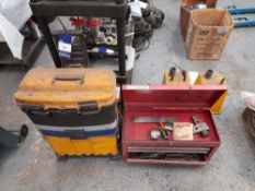 2 x Assorted tool cases