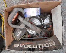 Evolution 210mm multipurpose mitre saw