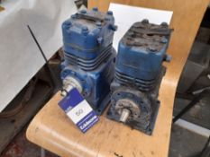 2 x Boch compressors, approx. value £400