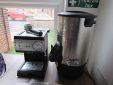 Homever coffee machine and hot water urn