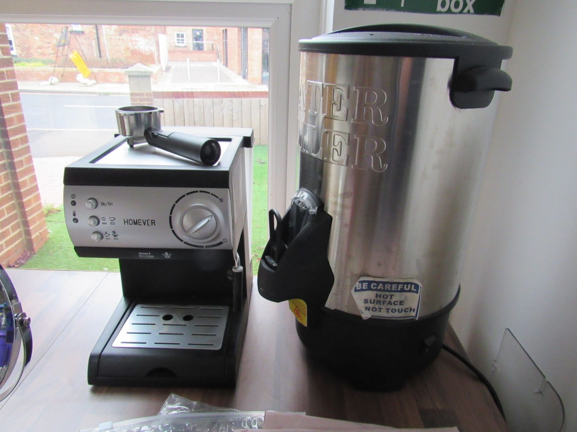 Homever coffee machine and hot water urn - Image 2 of 2