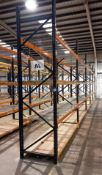 5 Bays of Boltless Racking to include 6 Uprights (11ft 6in ), 20 pairs of cross beams (9ft) and 30 w