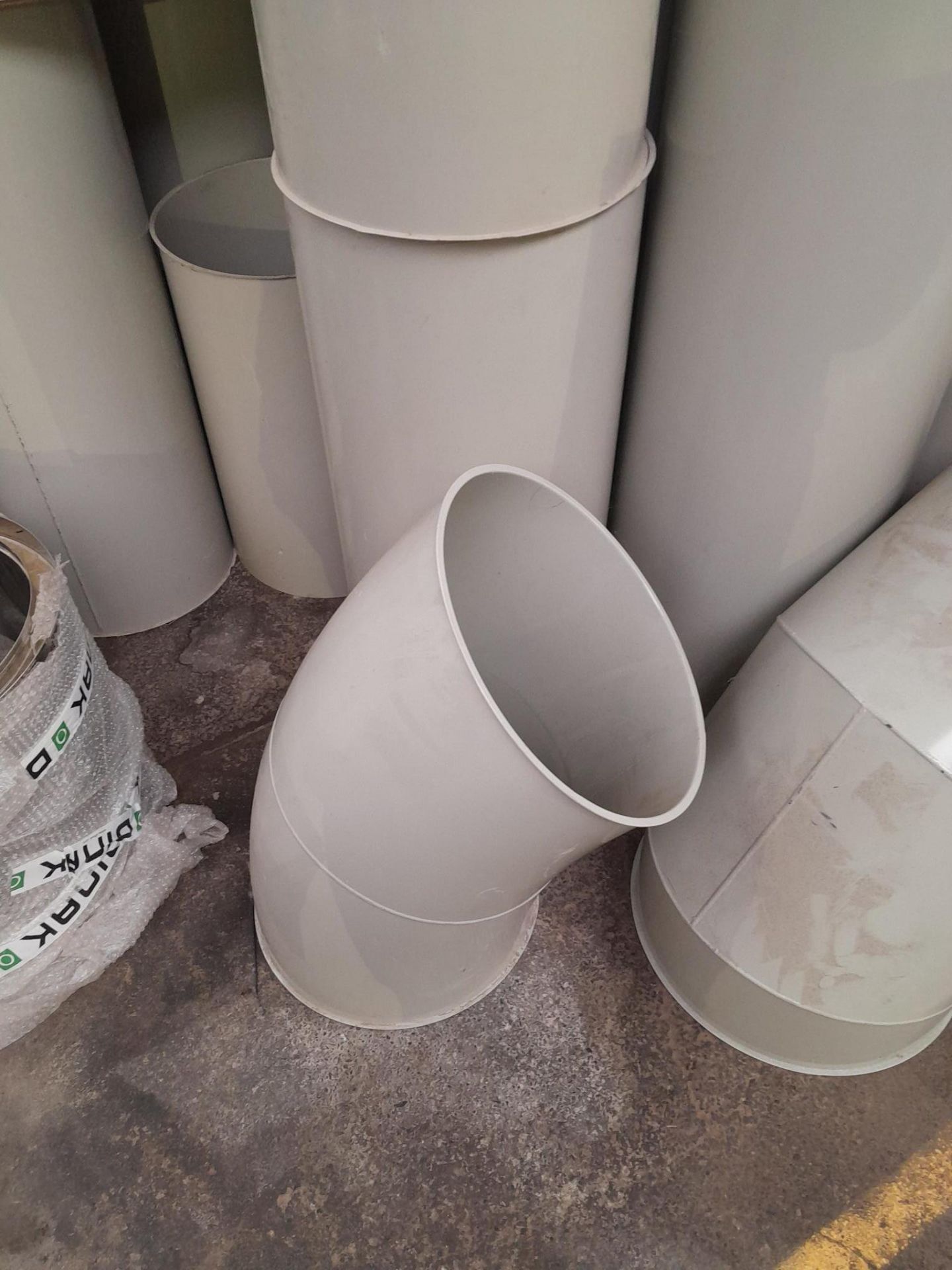 Lot of Assorted Powder Coated Ducting as per photographs. - Image 2 of 4