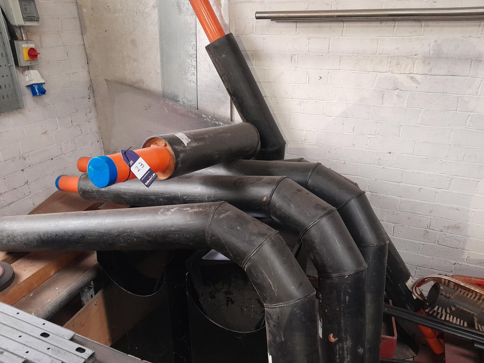 7 Unknown 1.1m x 1.6m 90° Pipework Lead-Ins - Image 2 of 2
