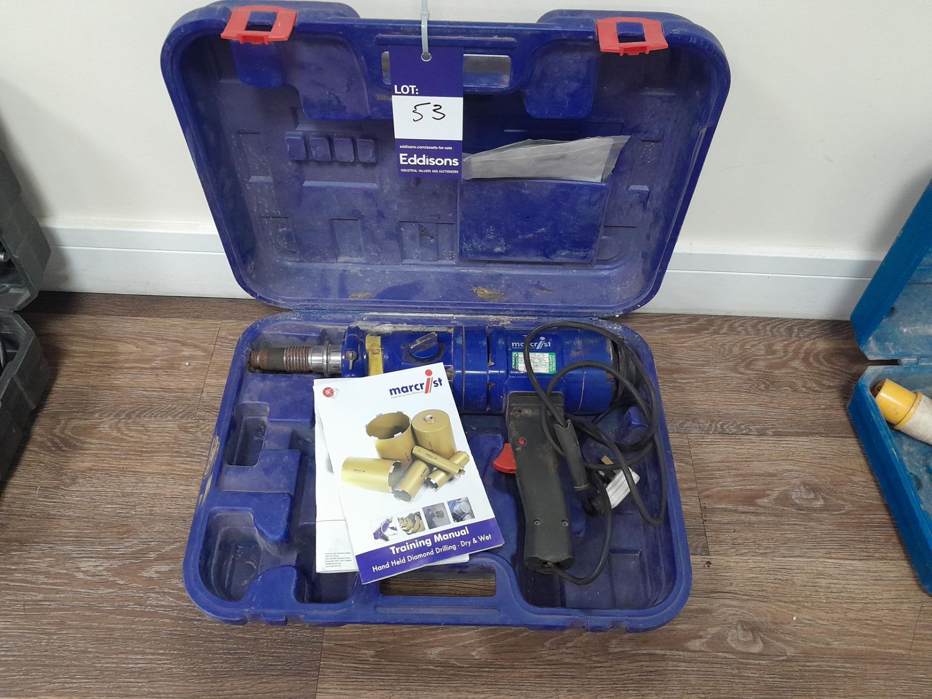 Marcrist DDM 2 Diamond Drill, 240V with case.