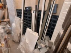 Large quantity of plastic linbins