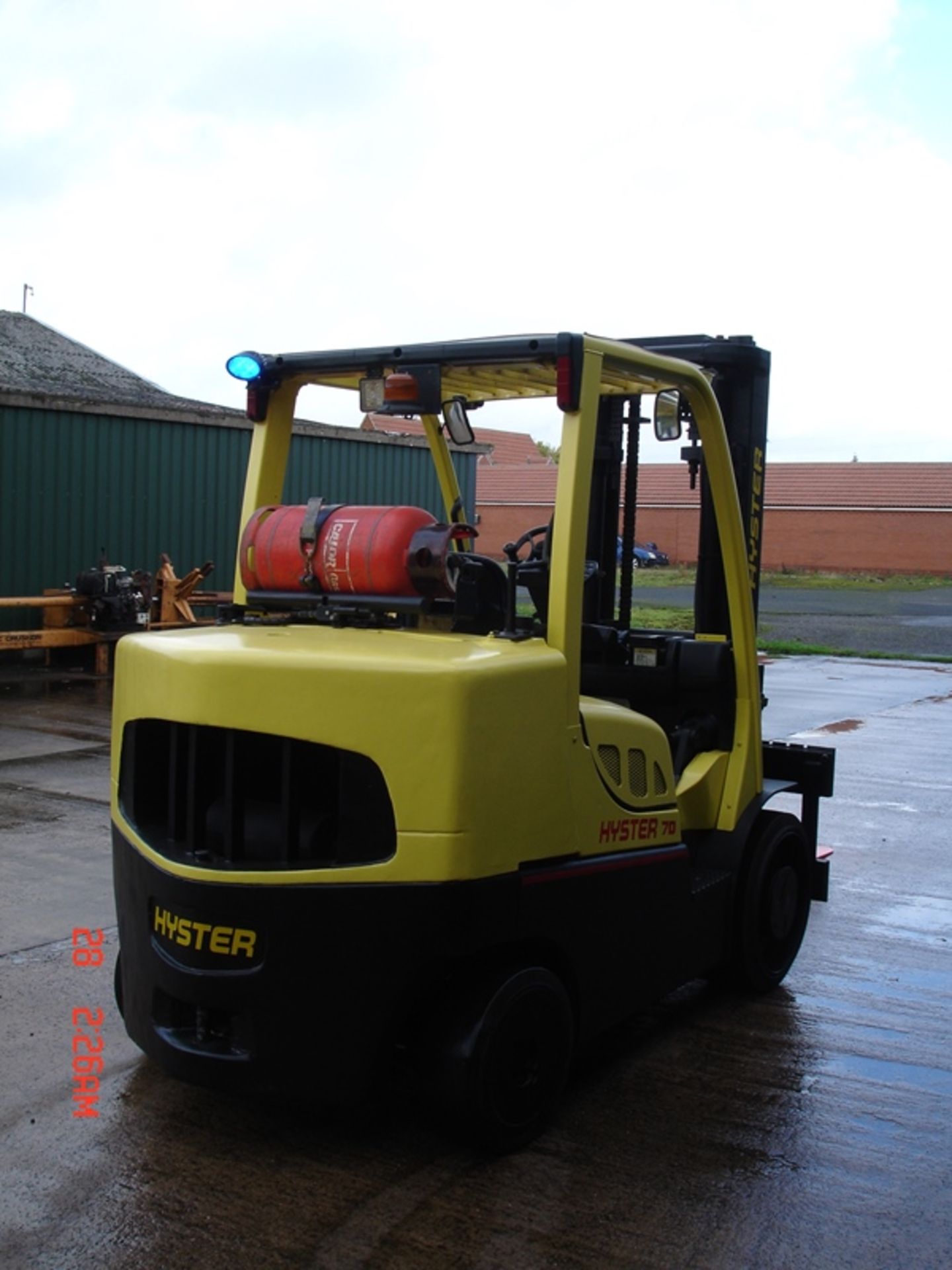 HYSTER COMPACT 7 TON FORKLIFT - Image 3 of 7
