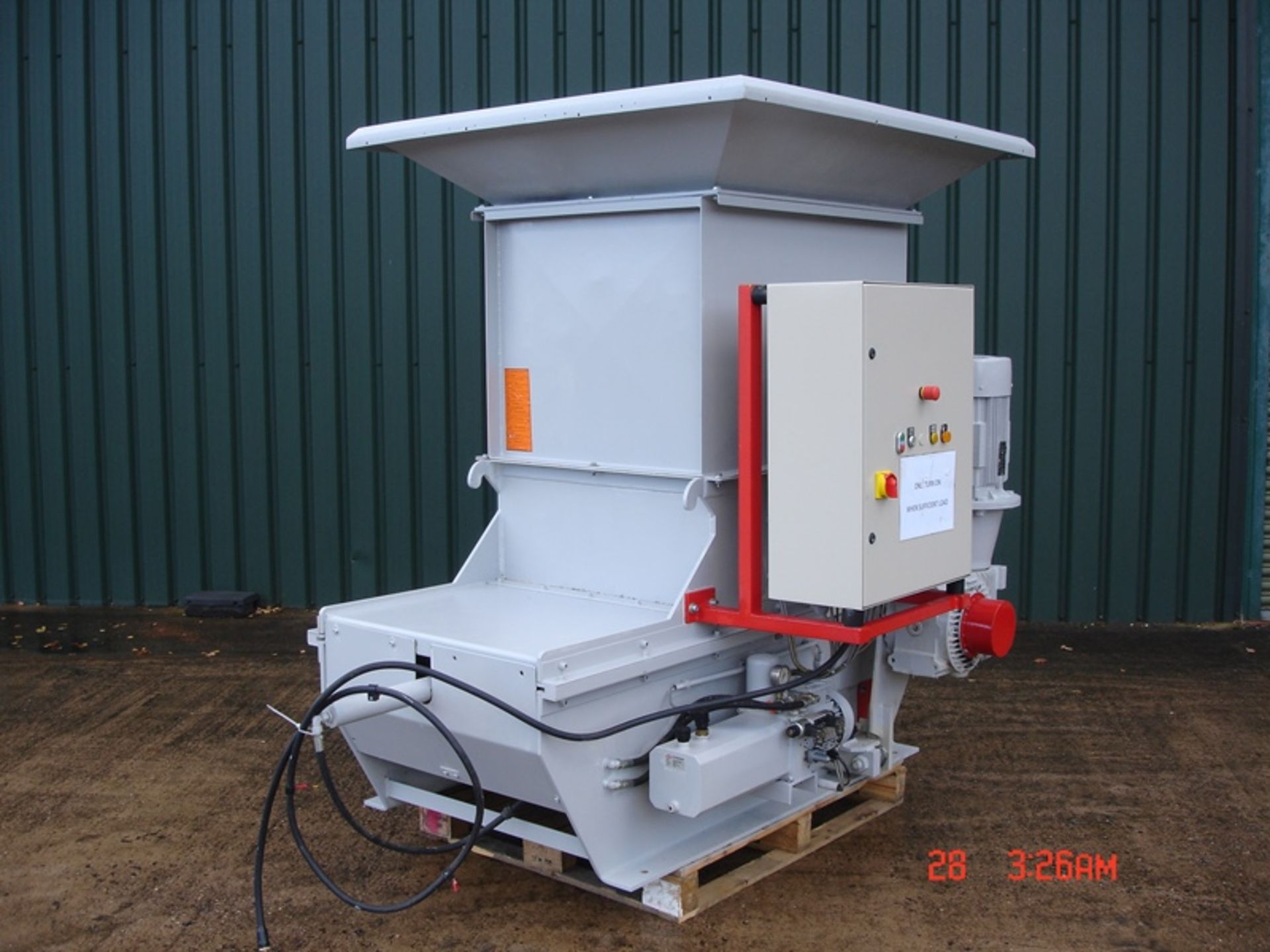 VECO PLAN WOOD SHREDDER / HOGGER - Image 2 of 9