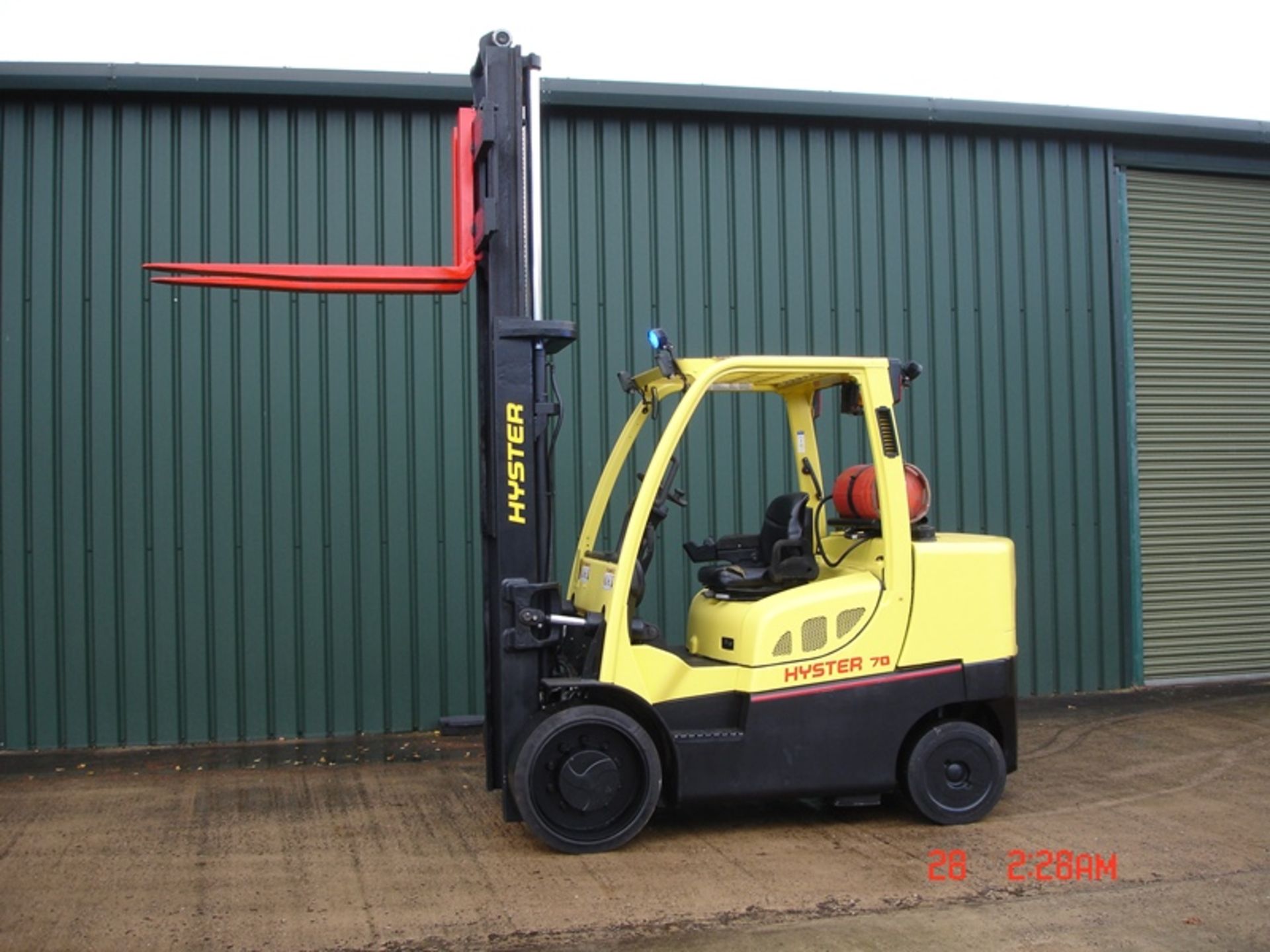 HYSTER COMPACT 7 TON FORKLIFT - Image 7 of 7