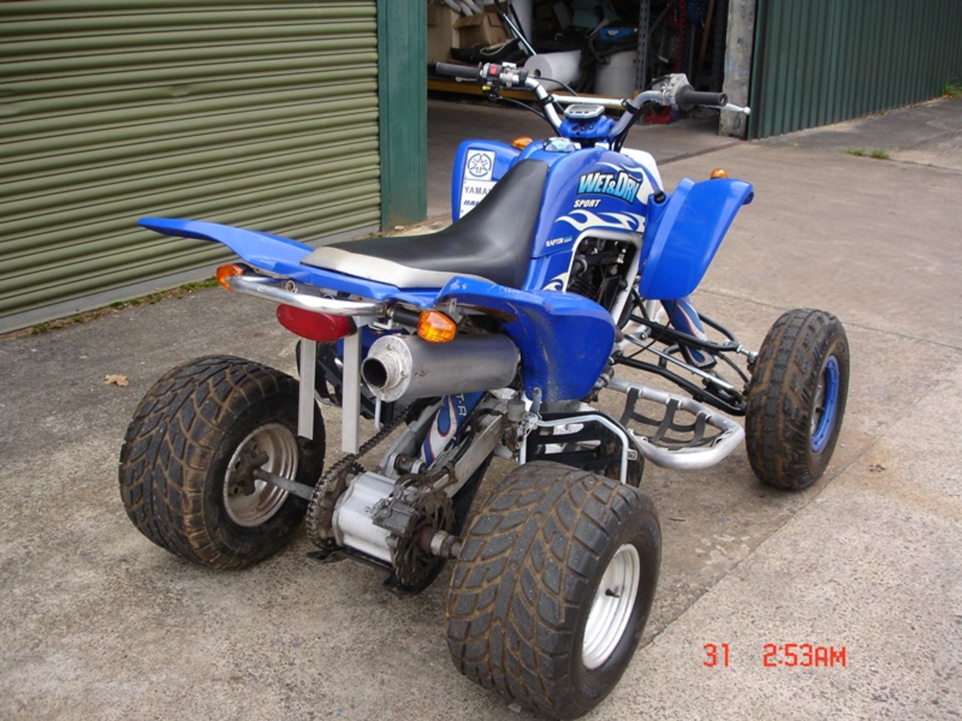 YAMAHA QUAD 660CC RAPTOR - Image 5 of 5