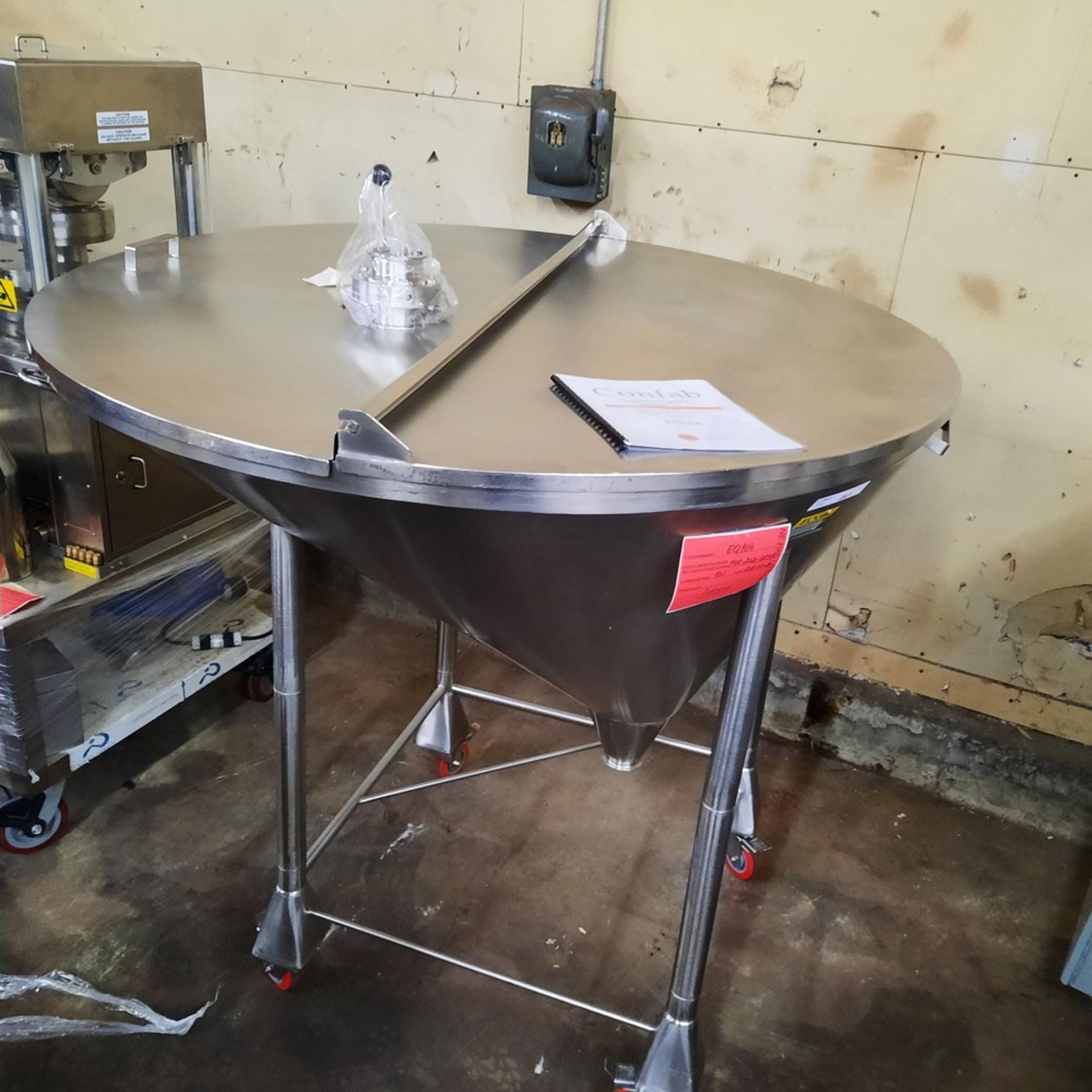 Stainless Steel Hopper for Transfers