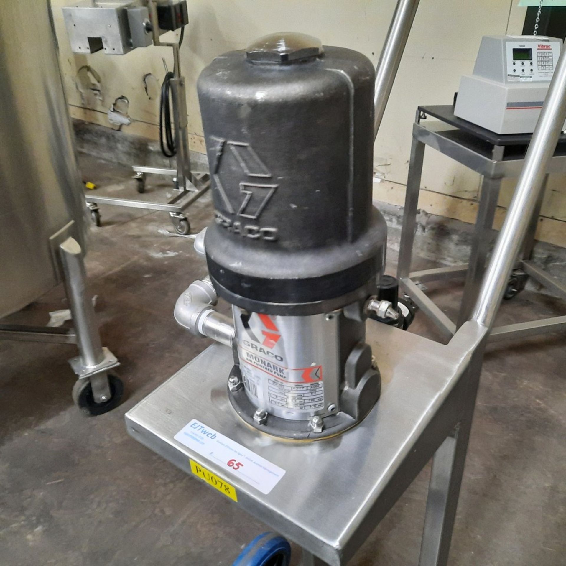 PIAB GRACO Vacuum Pump (Pompe à Vide) for Sugar - Image 5 of 8