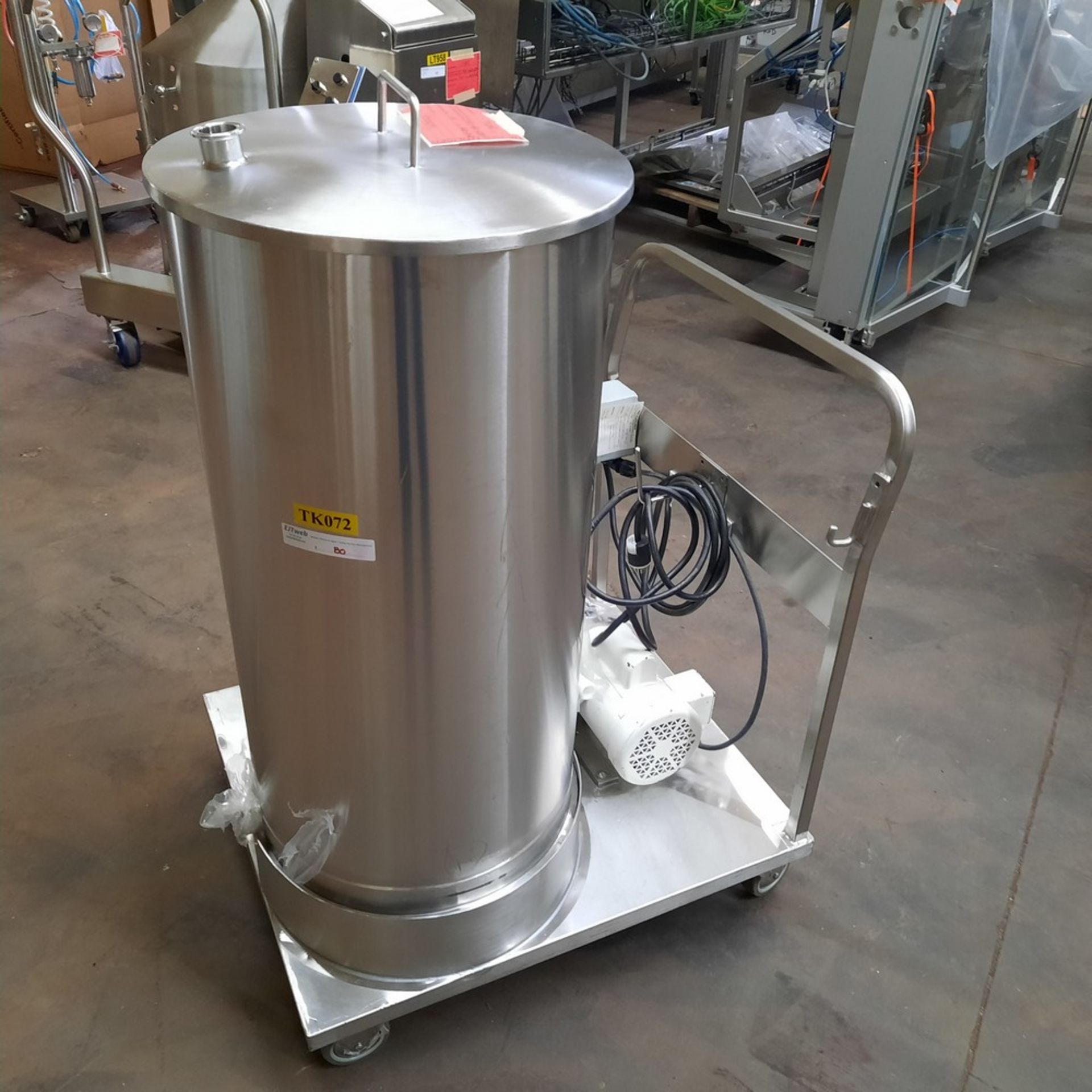 Stainless Steel Tank/Reservoir, 100 LITRES 2016