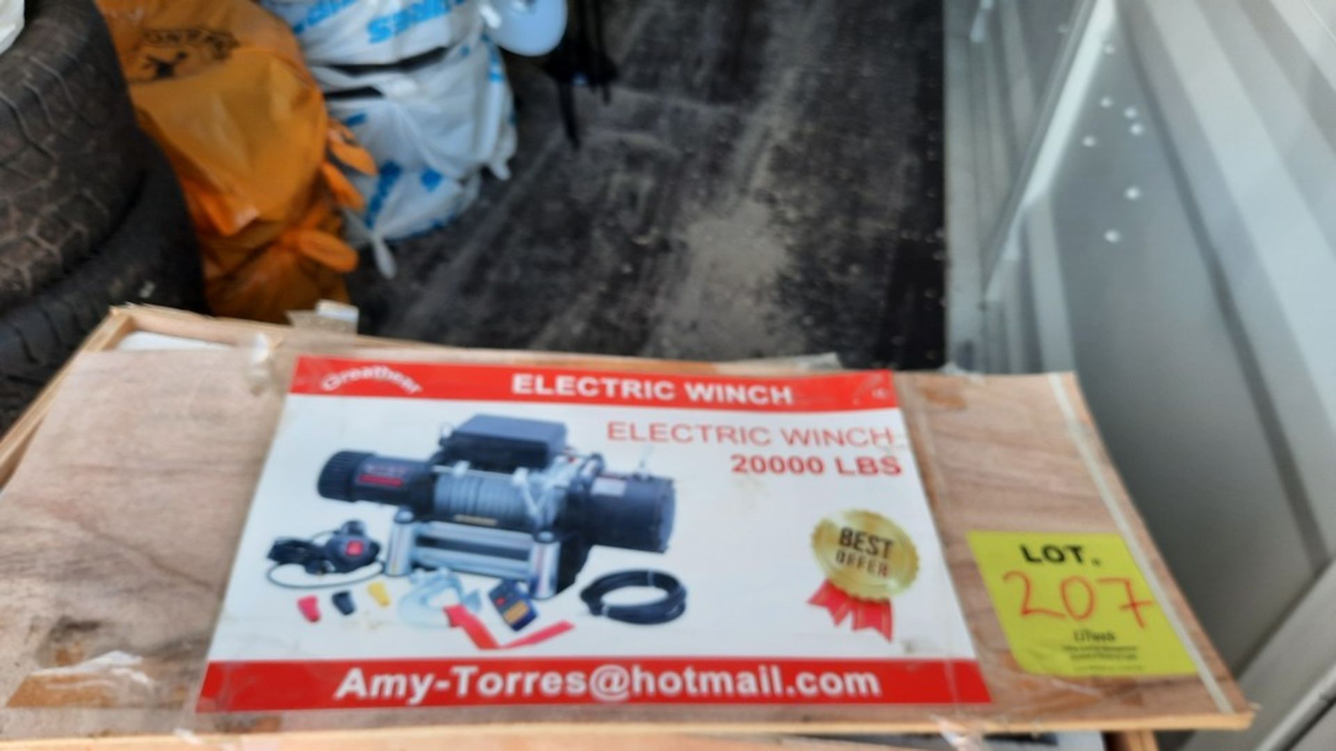 Greatbear Electric Winch 10 Ton Capacity - Image 2 of 3