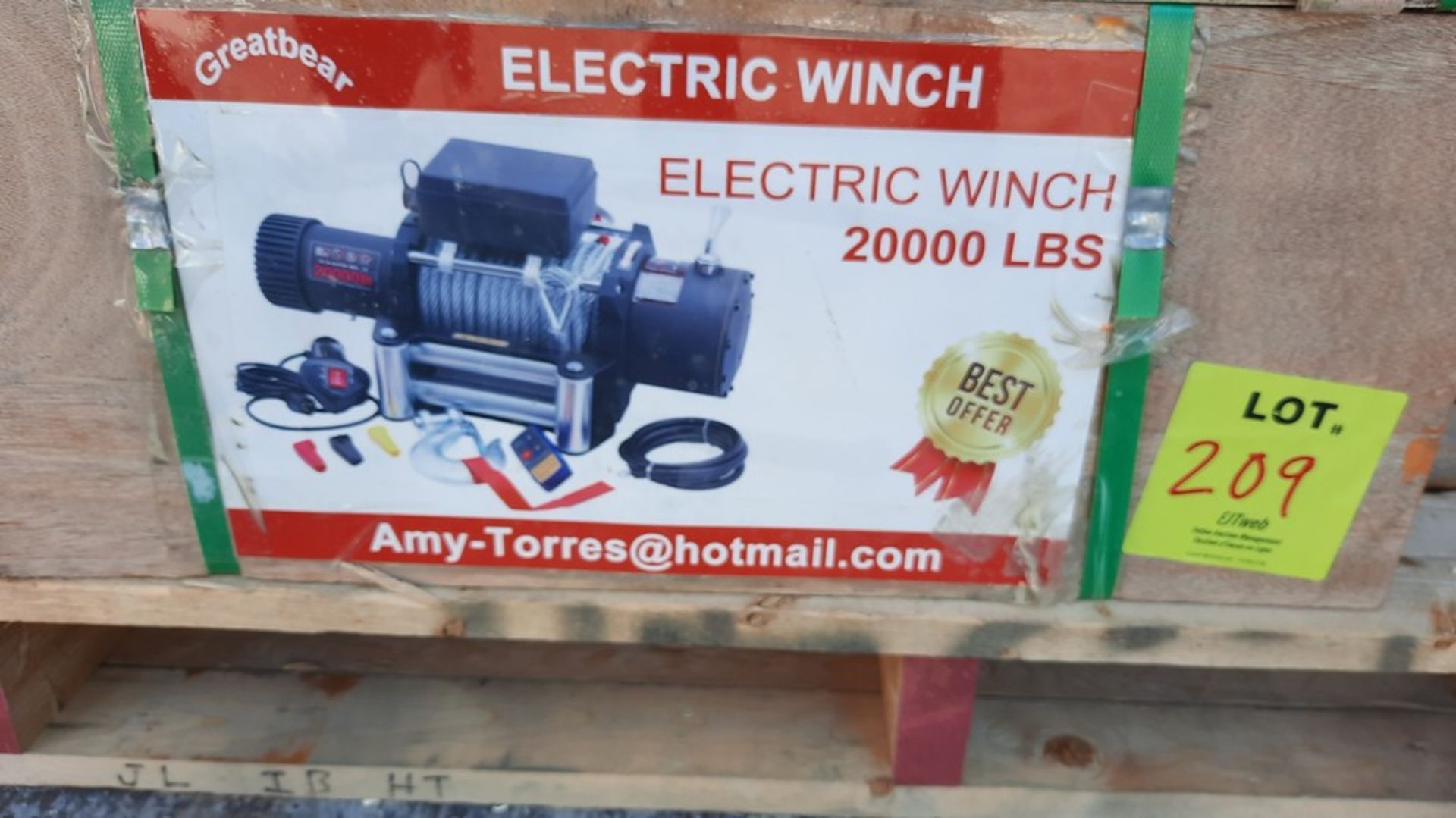 Greatbear Electric Winch 10 Ton Capacity