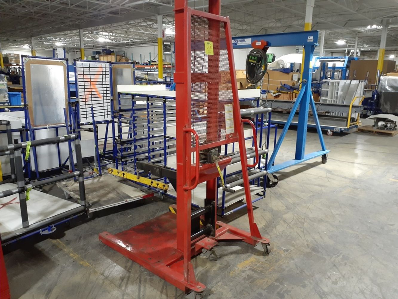 Large Qty. Warehouse Equipment, Woodworking / Metalworking Machinery & Supplies  (275+ lots)