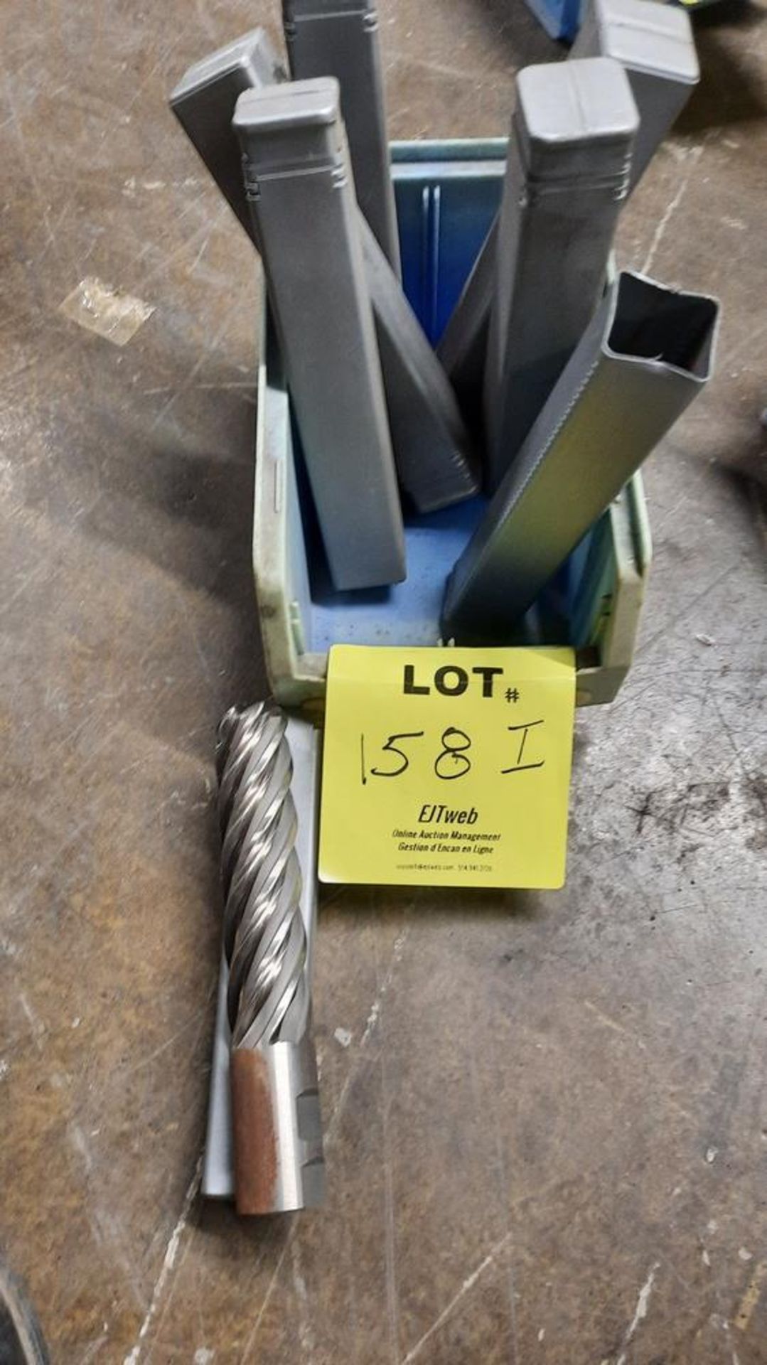 LOT: (6) HANITA High Speed Metal Drill Bits (see photo for details)