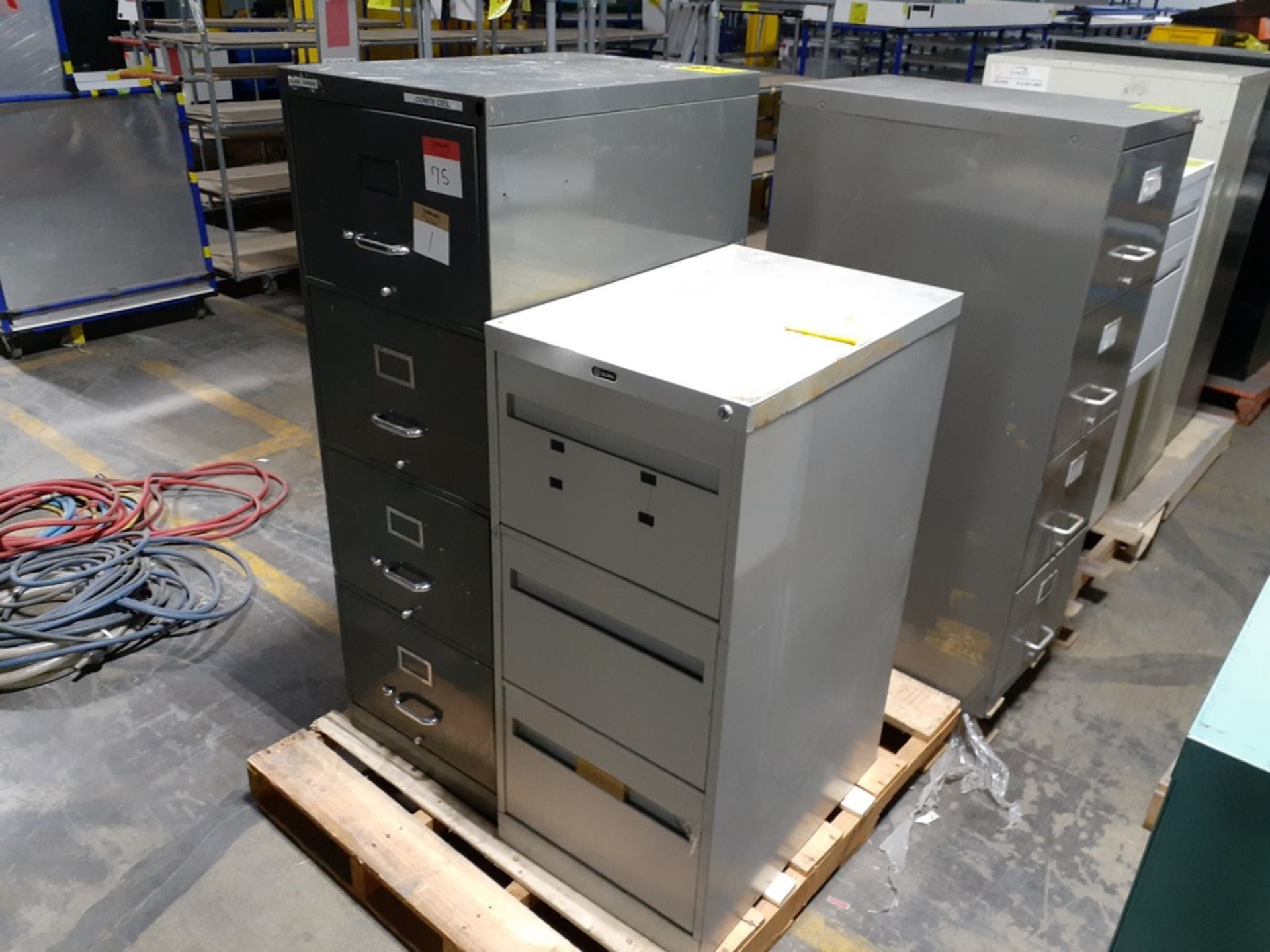 LOT: (3) Asst. Metal File cabinets