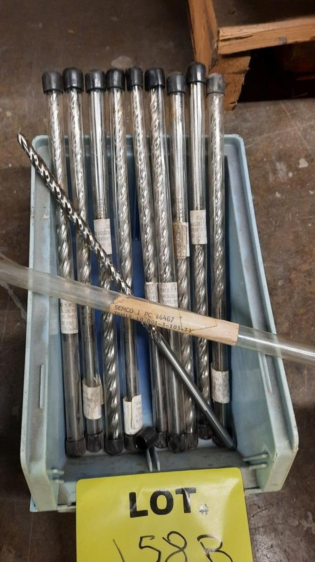 LOT: (10) Metal Drill Bits (see photo for details)