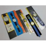 Automobilia - various promotional Renault watches and ephemera etc.