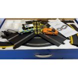 Scalextric Street Pursuit in 1/32nd scale including Police Range Rover, Lamborghini Gallardo with