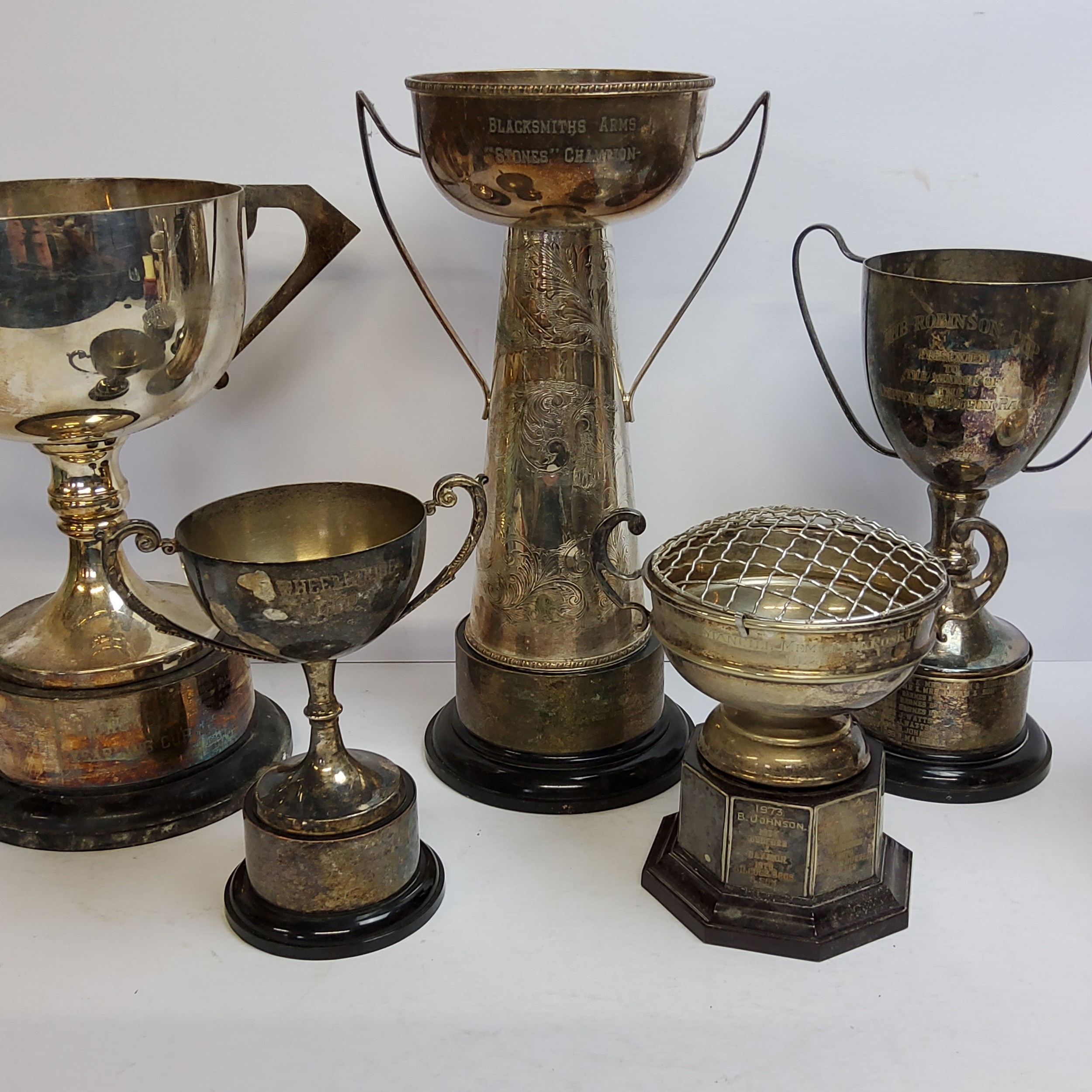 Pigeon Racing Interest - Local Interest - Chesterfield and District Pigeon Racing trophies, - Image 3 of 3