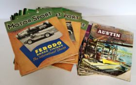 The Austin Magazine January to November 1960; Motor Sport Magazines including May-June 1953,